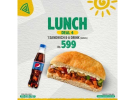 Caesar's Pizza Lunch Deal 4 For Rs.599/-image-1199